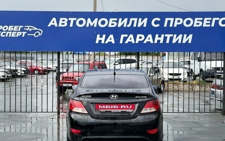 Hyundai Solaris II рестайлинг, 2011 год, 435 000 рублей, 8 фотография