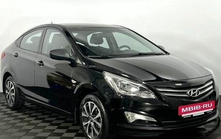 Hyundai Solaris II рестайлинг, 2015 год, 1 000 000 рублей, 4 фотография
