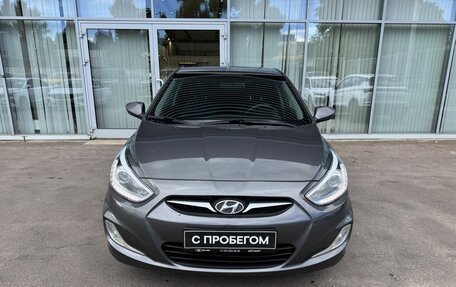 Hyundai Solaris II рестайлинг, 2014 год, 840 000 рублей, 2 фотография