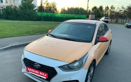 Hyundai Solaris II рестайлинг, 2017 год, 700 000 рублей, 4 фотография