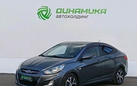 Hyundai Solaris II рестайлинг, 2011 год, 570 000 рублей, 1 фотография