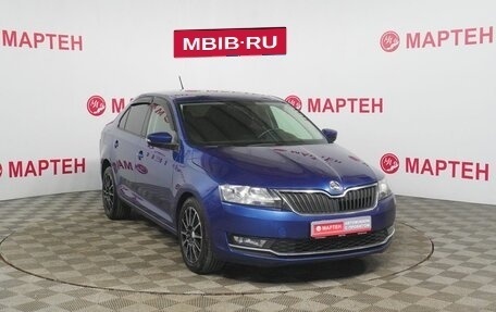 Skoda Rapid I, 2018 год, 955 000 рублей, 3 фотография