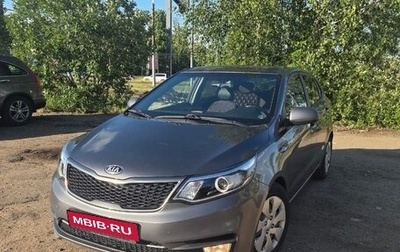 KIA Rio III рестайлинг, 2017 год, 1 050 000 рублей, 1 фотография