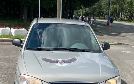 Hyundai Accent II, 2008 год, 399 000 рублей, 21 фотография
