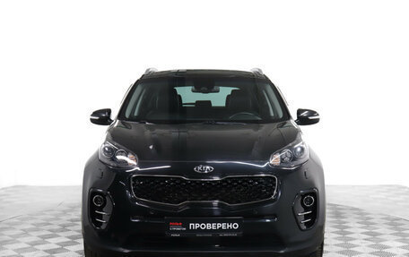 KIA Sportage IV рестайлинг, 2017 год, 2 445 700 рублей, 2 фотография