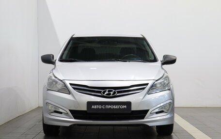 Hyundai Solaris II рестайлинг, 2014 год, 831 000 рублей, 2 фотография