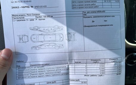 Renault Sandero II рестайлинг, 2015 год, 795 000 рублей, 25 фотография