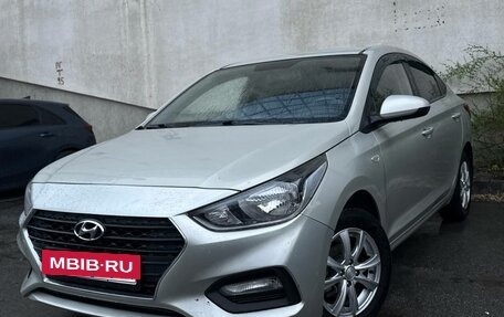 Hyundai Solaris II рестайлинг, 2018 год, 1 070 000 рублей, 13 фотография