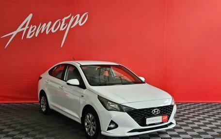 Hyundai Solaris II рестайлинг, 2021 год, 1 350 000 рублей, 7 фотография