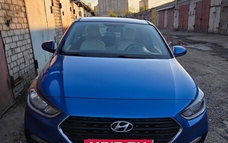 Hyundai Solaris II рестайлинг, 2017 год, 1 075 000 рублей, 3 фотография