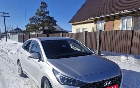 Hyundai Solaris II рестайлинг, 2021 год, 1 600 000 рублей, 1 фотография