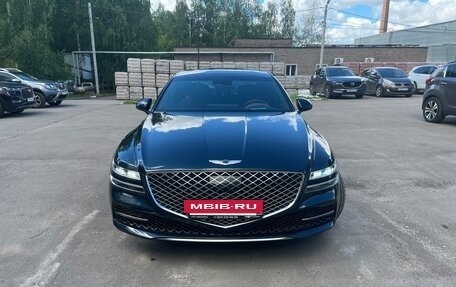 Genesis G80, 2021 год, 6 000 000 рублей, 3 фотография