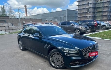 Genesis G80, 2021 год, 6 000 000 рублей, 4 фотография