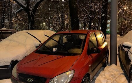 Hyundai Getz I рестайлинг, 2008 год, 449 000 рублей, 1 фотография