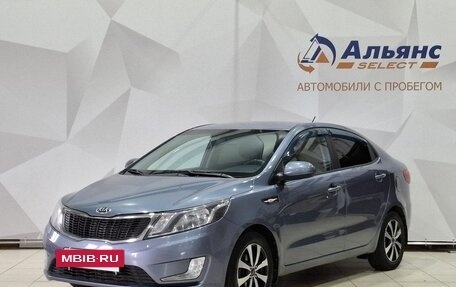 KIA Rio III рестайлинг, 2014 год, 910 000 рублей, 7 фотография