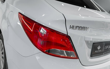 Hyundai Solaris II рестайлинг, 2014 год, 845 000 рублей, 19 фотография