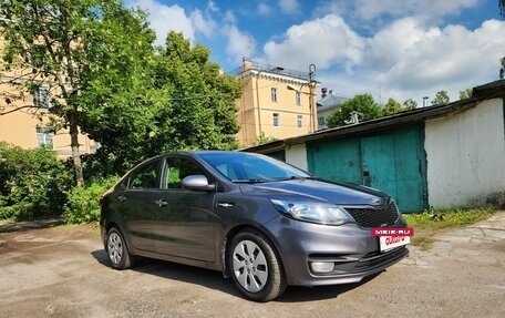 KIA Rio III рестайлинг, 2015 год, 975 000 рублей, 3 фотография