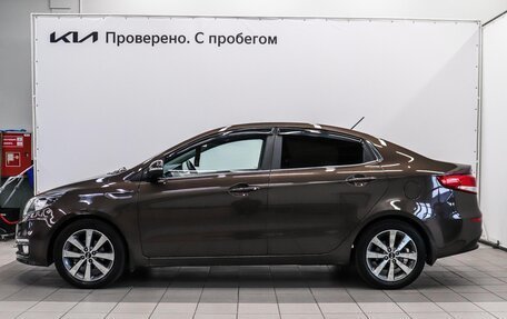 KIA Rio III рестайлинг, 2016 год, 1 070 000 рублей, 10 фотография