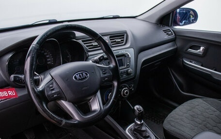 KIA Rio III рестайлинг, 2013 год, 823 000 рублей, 10 фотография