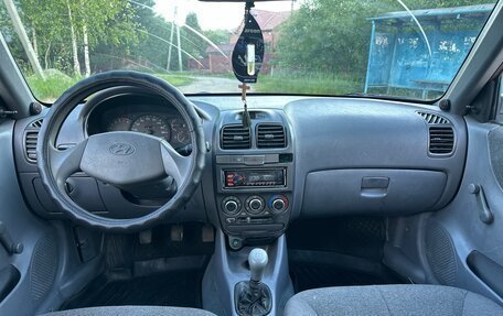 Hyundai Accent II, 2005 год, 220 000 рублей, 10 фотография