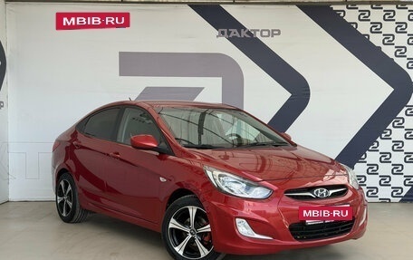 Hyundai Solaris II рестайлинг, 2012 год, 595 000 рублей, 3 фотография