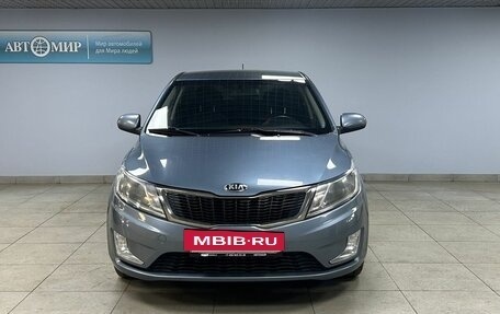 KIA Rio III рестайлинг, 2014 год, 840 000 рублей, 2 фотография
