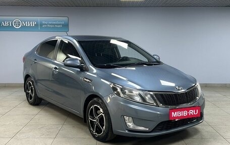 KIA Rio III рестайлинг, 2014 год, 840 000 рублей, 3 фотография