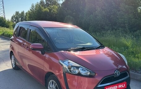 Toyota Sienta II, 2017 год, 1 230 000 рублей, 7 фотография