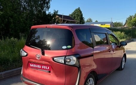 Toyota Sienta II, 2017 год, 1 230 000 рублей, 5 фотография