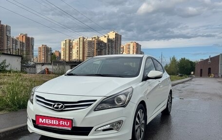 Hyundai Solaris II рестайлинг, 2015 год, 1 439 999 рублей, 1 фотография