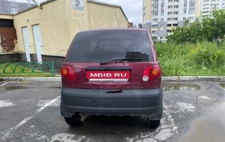 Daewoo Matiz I, 2008 год, 100 000 рублей, 5 фотография