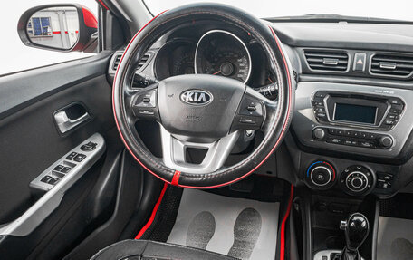 KIA Rio III рестайлинг, 2015 год, 1 049 000 рублей, 17 фотография