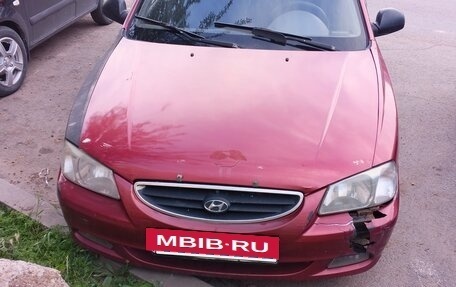 Hyundai Accent II, 2005 год, 190 000 рублей, 9 фотография