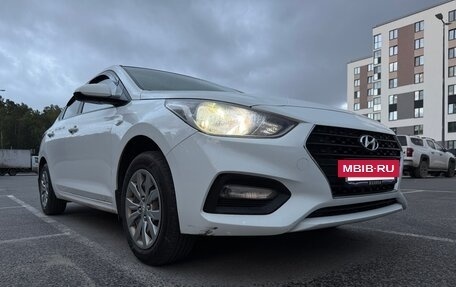 Hyundai Solaris II рестайлинг, 2017 год, 860 000 рублей, 19 фотография