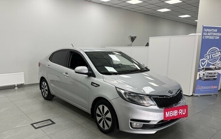 KIA Rio III рестайлинг, 2016 год, 970 000 рублей, 3 фотография