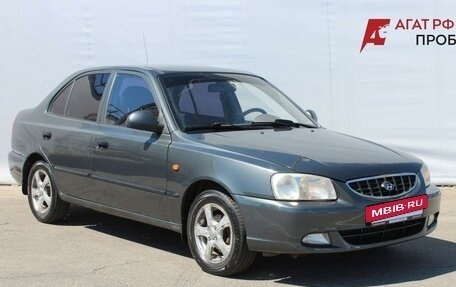 Hyundai Accent II, 2008 год, 415 000 рублей, 3 фотография