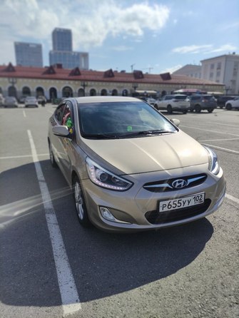 Hyundai Solaris I, 2014 год, 898 000 рублей, 1 фотография