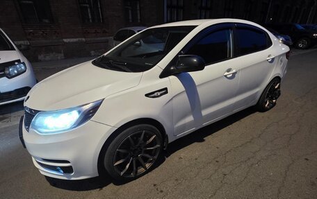KIA Rio III рестайлинг, 2016 год, 730 000 рублей, 29 фотография