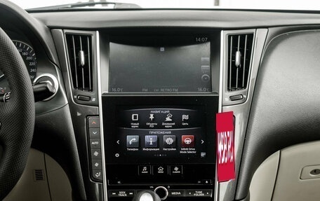 Infiniti Q50 I рестайлинг, 2014 год, 1 820 000 рублей, 19 фотография