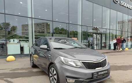 KIA Rio III рестайлинг, 2016 год, 899 000 рублей, 3 фотография