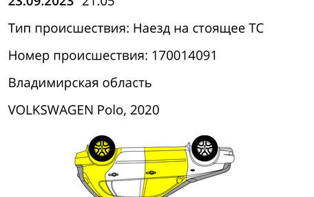 Volkswagen Polo VI (EU Market), 2020 год, 1 450 000 рублей, 15 фотография