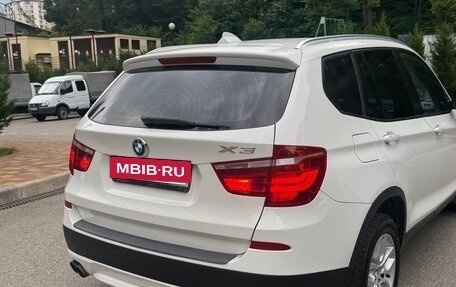 BMW X3, 2013 год, 1 500 000 рублей, 11 фотография