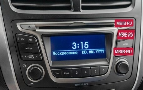Hyundai Solaris II рестайлинг, 2016 год, 1 149 000 рублей, 13 фотография