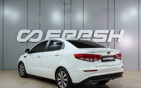 KIA Rio III рестайлинг, 2016 год, 1 239 000 рублей, 2 фотография
