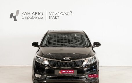 KIA Rio III рестайлинг, 2015 год, 970 900 рублей, 2 фотография