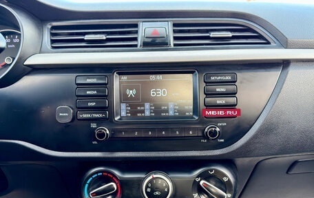 KIA Rio IV, 2017 год, 1 139 000 рублей, 25 фотография