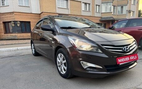 Hyundai Solaris II рестайлинг, 2014 год, 855 000 рублей, 6 фотография