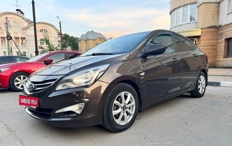 Hyundai Solaris II рестайлинг, 2014 год, 855 000 рублей, 2 фотография