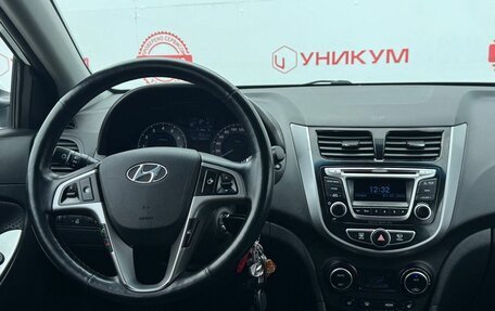 Hyundai Solaris II рестайлинг, 2015 год, 1 129 000 рублей, 20 фотография