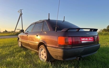 Audi 80, 1991 год, 175 000 рублей, 5 фотография